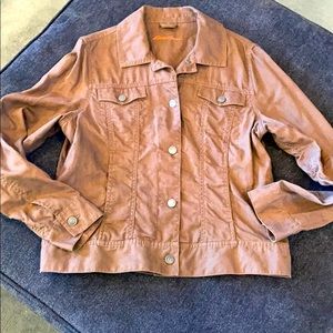 Eddie Bauer Linen denim style jacket